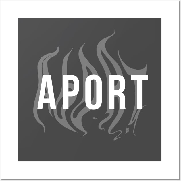 aport/abort Wall Art by Soul4Sale